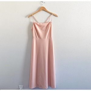 Charles Henry Pink Cocktail Dress